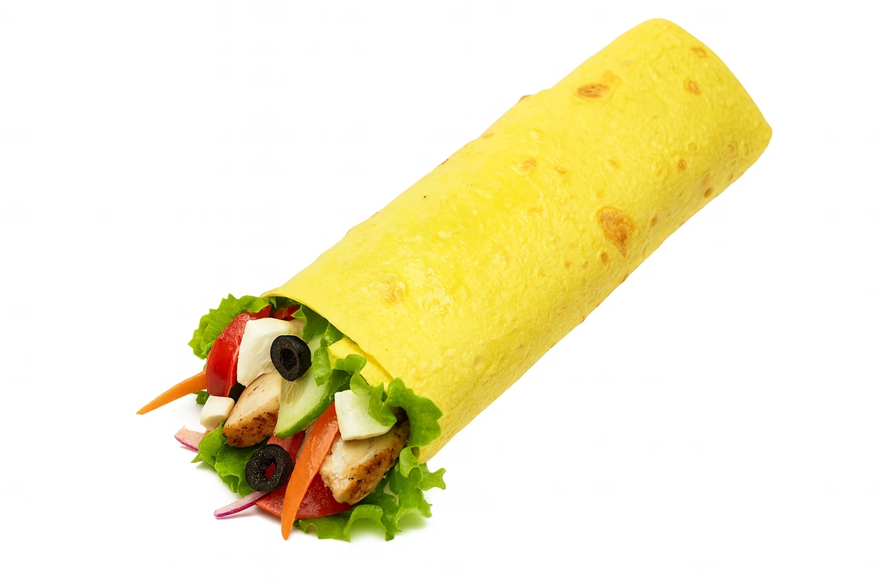 Шаурма Греческая со свининой в лаваше Шаурма Греческая со свининой в лаваше