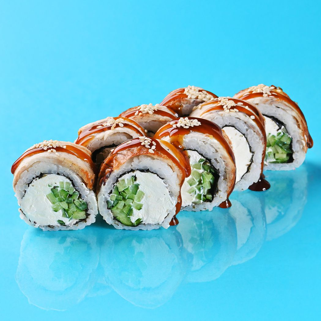 Филадельфия с угрем Филадельфия с угрем