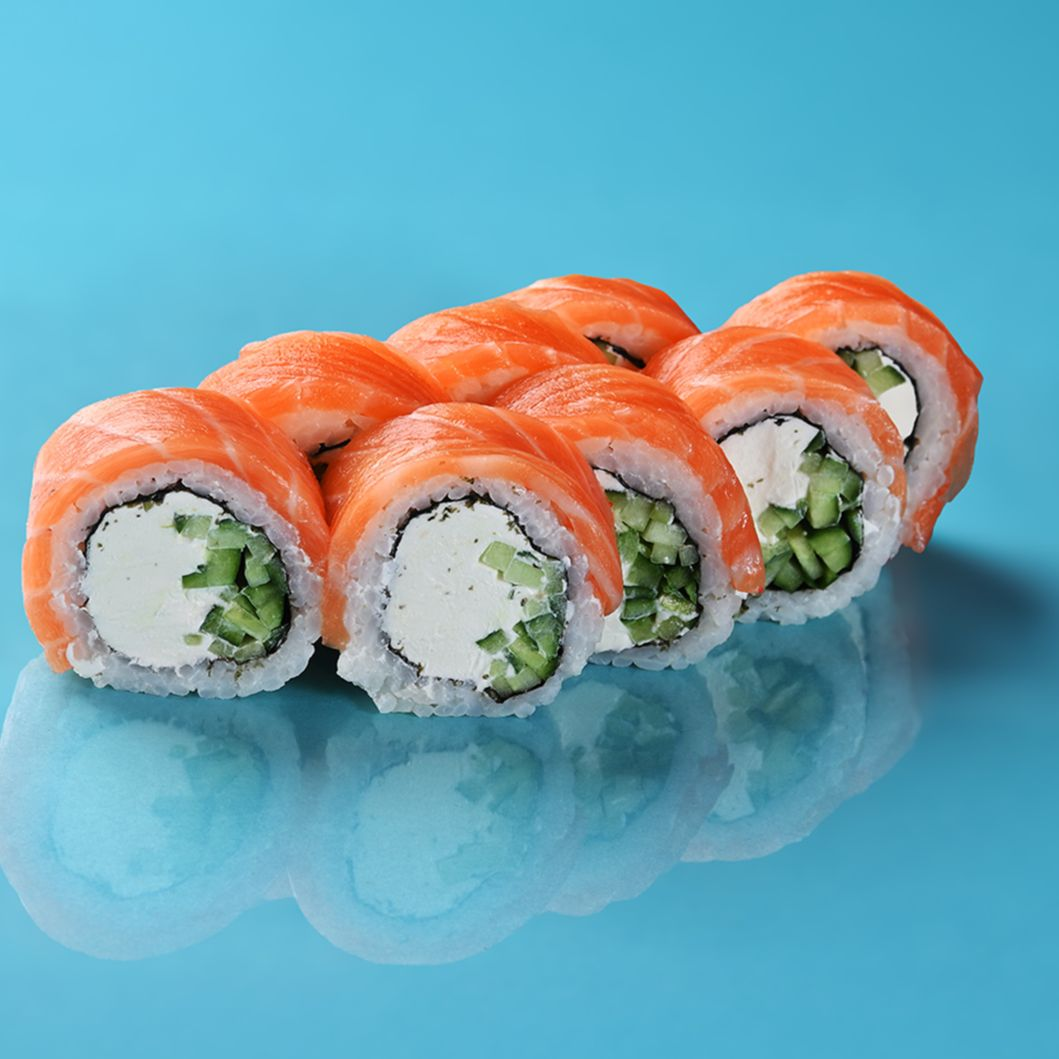 Филадельфия с лососем Филадельфия с лососем