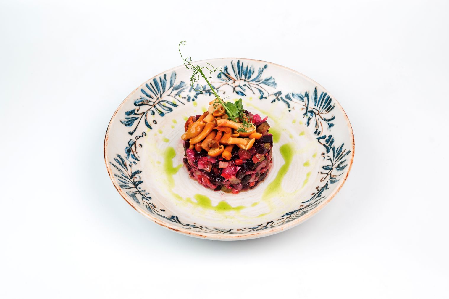 Винегрет с опятами