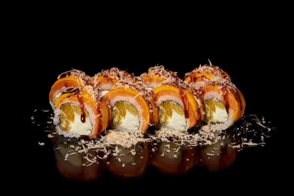 Филадельфия гриль с мандарином