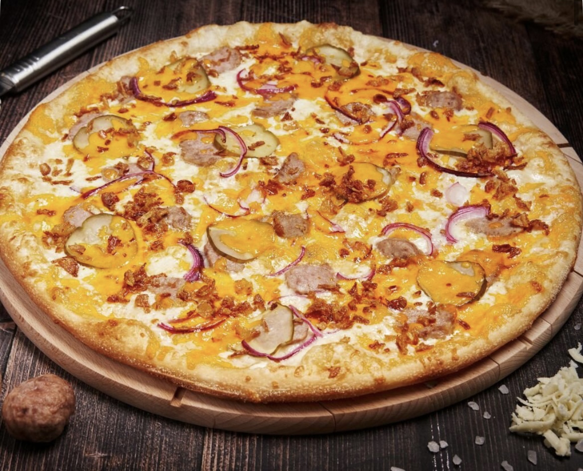 Чизбургер D33 Пицца на тонком тесте600 г