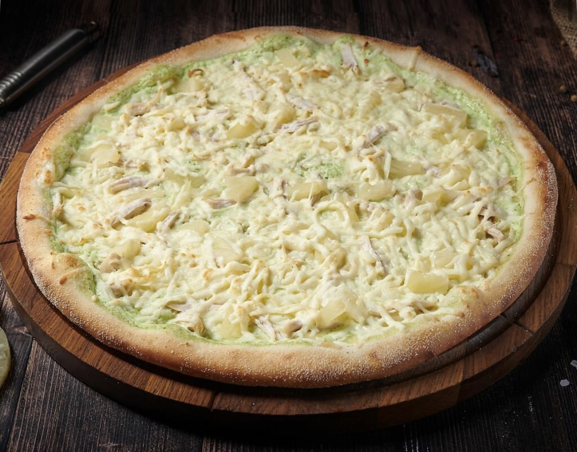 Гавайская D33 Пицца на тонком тесте690 г