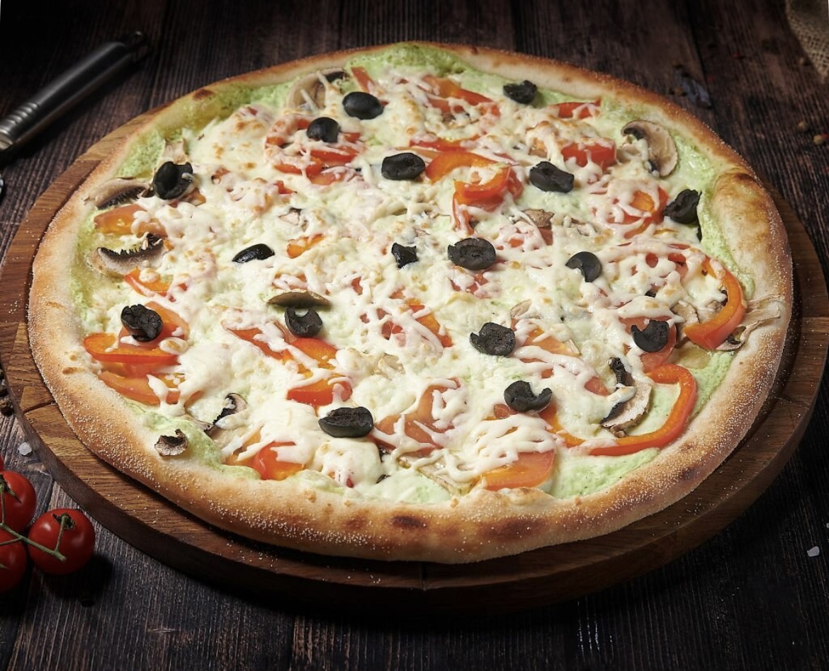 Овощная D33 Пицца на тонком тесте726 г