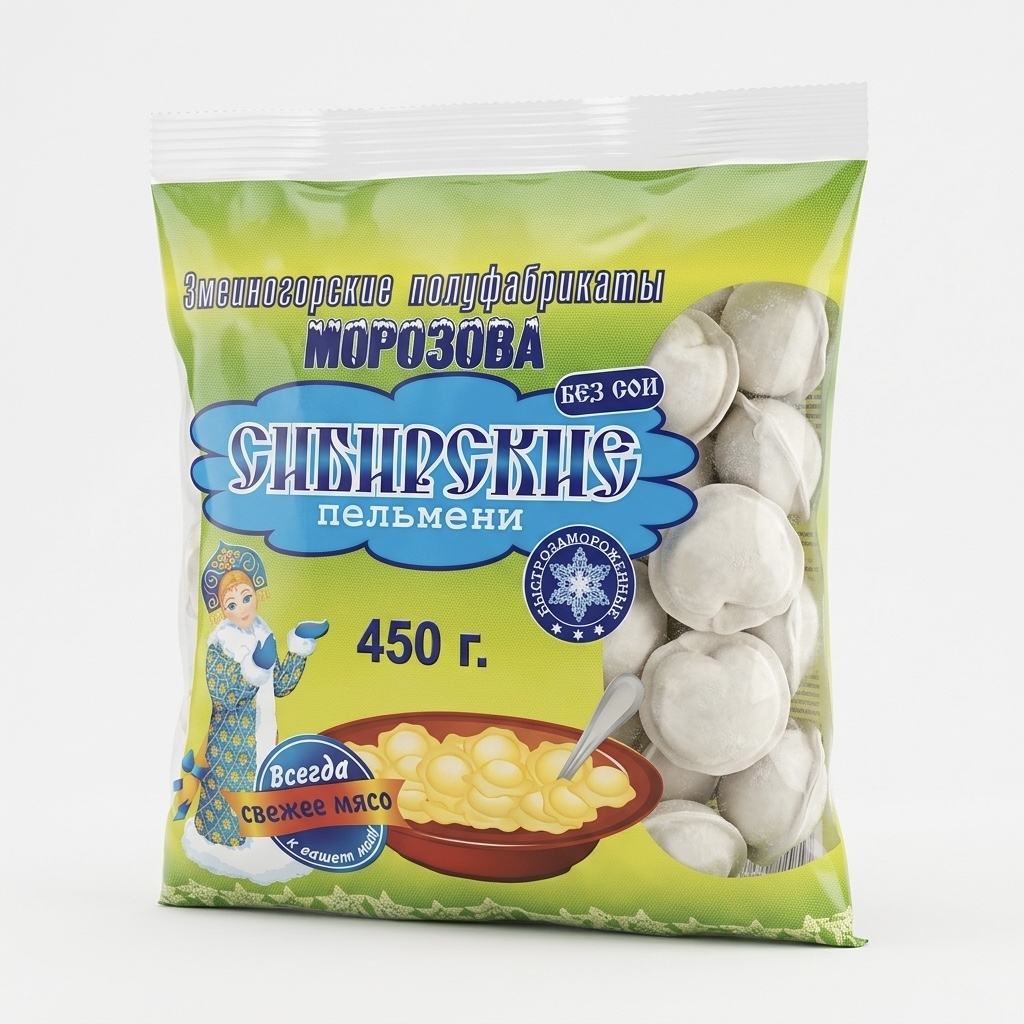 Пельмени «Сибирские» 0,45кг