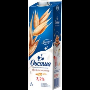 Напиток Овсяша овсяный 3.2% 1л