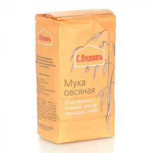 Мука С.Пудовъ овсяная, первый сорт