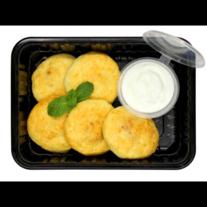 Сырники с яблоком
