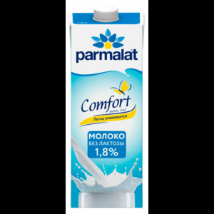 Молоко безлактозное Parmalat Comfort 1.8 %