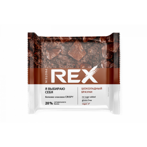 Хлебцы «ProteinRex» Шоколадный брауни, 55 г