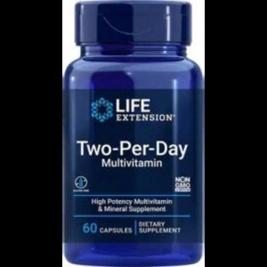 Life Extension Two-Per-Day, 60 капс