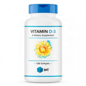 SNT Vitamin D3 5000, 120 вег. Капс