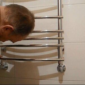 Монтаж полотенцесушителя
