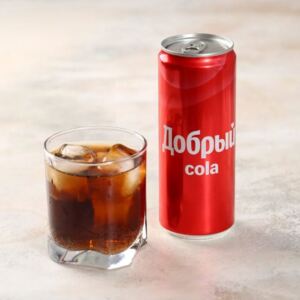 Напиток Добрый Кола сильногазированный 0,33л