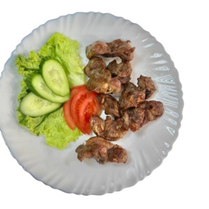 Желудочки куриные на мангале 220 гр/150 гр