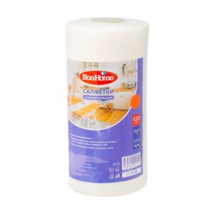 Салфетки универсальные, BonHome, 25х21 см, 120 шт.