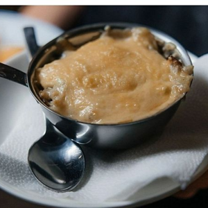Жюльен с курицей и грибами
