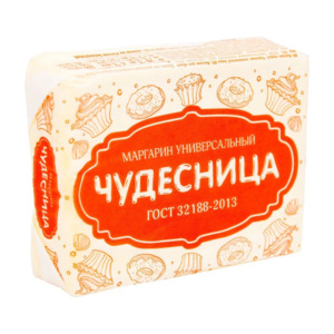 Маргарин "Чудесница" универсальный 55%, 180г