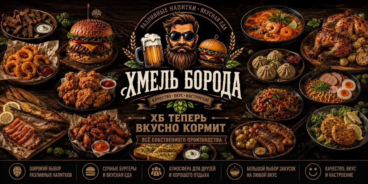 Хмель Борода - готовая еда и закуски